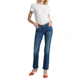 Lucky brand mid rise straight sweet jeans 